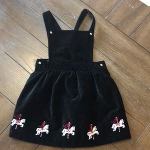 Janie and Jack Velvet Holiday Dress (18-24 MTS)